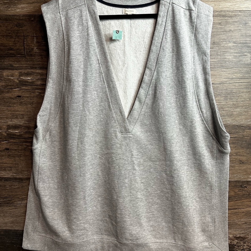 Pilcro Gray Muscle Tee